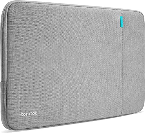 tomtoc 360° Protective Laptop Sleeve for 15-inch New MacBook Air M5/A3448 (2026), M4/A3241, M3/A3114, M2/A2941, Water-Resistant Laptop Case Fits 15-inch MacBook Pro A1990 A1707 & Surface Laptop AI PC