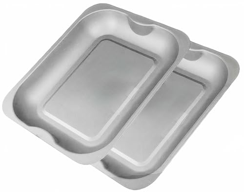 28cm 2X Roasting Baking Tray Pan Small Single Portion Non Stick Made in England