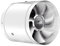 EUNEWR Ventilatore assiale a tubo Ø 100 mm, ventilatore di scarico, 25 W, per bagno, WC, cucina, serra, tenda, garage (100 mm, bianco)