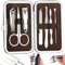 Retoo Maniküre Set 7-Teiliges Nagelknipser Maniküre Pediküre Set Alltäglich Nagelschere Set Nagelpflegeset Professionelle Nagelset Nageletui Damen Männer Fingernagel Pflege Set für Reise