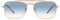 Ray-Ban 0RB3636 Occhiali, Pink Gold/Blue Shaded, 55 Unisex-Adulto