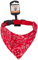 Karlie Halsband mit Halstuch, Nylon, Rot, 35-50x2 cm
