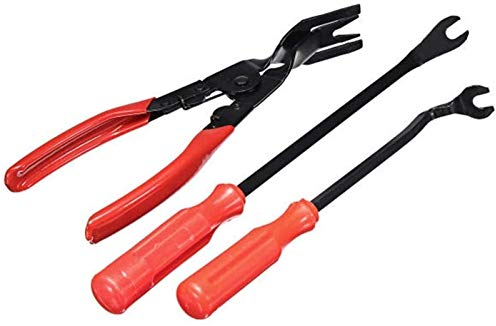 Pinzas de hierro, alicates, tenazas de carpintero, herramientas Alicates Herramienta de eliminación Remaches de puerta Clips Alicates Sujetador Extractor Extractor Juego de herramientas Juego de 3 pie