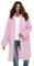 Voarge Eva Regenjacke Regenmantel für Erwachsene, für Damen und Herren Regenbekleidung Regencape Regenjacke Wasserdicht für Wandern Radfahren, L, Rosa