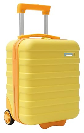 Cabin Max Anode Hartschalen Trolley 40x30x20 cm | 24L Handgepäck Koffer für Ryanair & Wizz Air Untersitz | Leichter Kabinentrolley Bordgepäck – Sunnybop Kinder