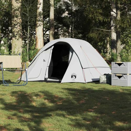 Generico Tenda Familiare Cabina 6 Persone Bianca Tessuto Impermeabile,Articoli Sportivi,Ricreazione all'aperto,Campeggio ed Escursionismo,Tende-4009565