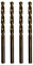 STROTON M42 Forets en 8% Cobalt pour l'acier inoxydable et le métal (5,0mm x 4pièces)