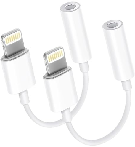 DESOFICON Lightning to 3.5mm Headphone Jack Adapter