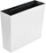 botle Blumenkasten Blumentopf Balkonkasten Einsatz 58x18x50 cm Weiß glatt Trapezform UV beständig Balkonkasten Innen/Außenbereiche