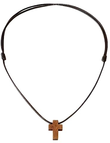 Colgante Cruz de Madera