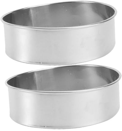 Gatuida 2piezas Tamizador De Inoxidable De Colador De Fina para Hornear Utensilio De Cocina para Tamizar Polvo y Jugos