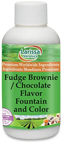 Fudge Brownie / Chocolate Flavor Fountain and Color (4 oz, ZIN: 528149) - 3 Pack