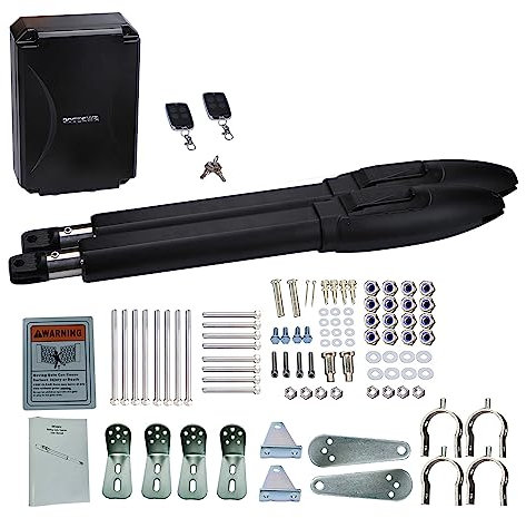 GATEXPERT SW300DC Dual Automatic Gate Opener with Electronic Limit for Swing Gates up to 660 Pounds and 10 Feet (SW300DC-D(EL))