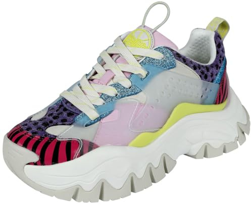 Buffalo Trail ONE Frauen Sneaker Multicolor EU38 Textil Basics, Streetwear