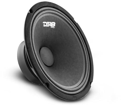 DS18 Car Midrange Speaker 10 Inch 660w Watt 8Ohm Bass Loudspeaker PRO-GM10