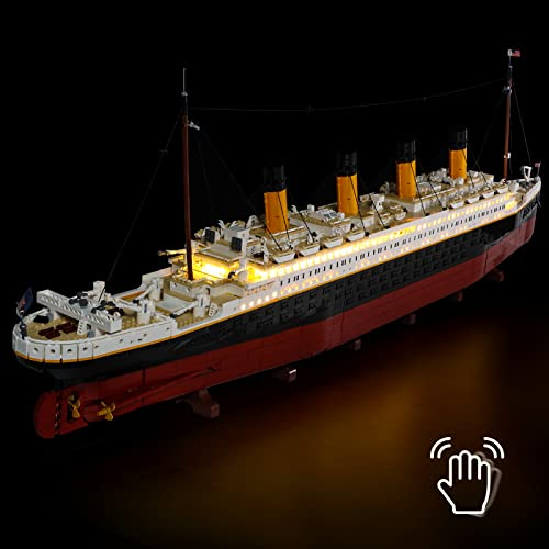 LIGHTAILING LED-Beleuchtungsset für Lego 10294 Titanic - Kompatibel mit Lego Creator Expert 10294 Bausteinmodellen - Das Lego Set ist Nicht enthalten
