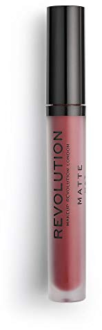 Makeup Revolution Vampire 147 Matte Lip, Maroon, 3 ml