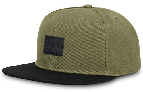 Johnny Urban Berretto da Baseball Uomo Donna Verde Nero - Dean - Snapback Regolabile - Cappello Sportivo - cap Taglia Unica