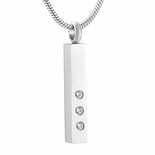 SUPPL Kremering av urna smycken husdjur minnesmärke Keeepsakes håll aska människor aska urna aska smycken i hänge halsband