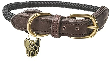 Shires Digby & Fox Fine Rope Collar Sizes Medium Pink