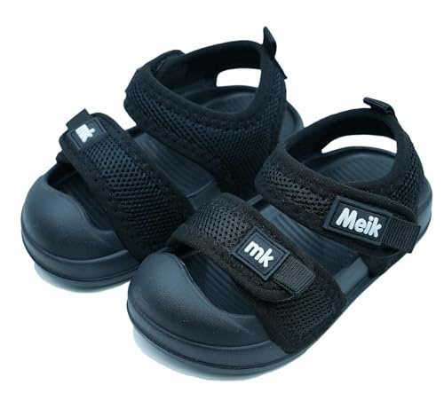 Meik Mangni Sandalias Punta Cerrada Niño Niña Verano Sandalia Deportivas Unisex bebé Transpirables Zapatillas Playa Piscina con Suela Antideslizante,Tallas 21-31 EU
