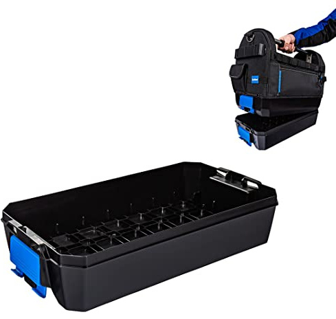 Sortimo ProClick Werkzeugwanne – Erweiterung für Werkzeugtrage & L-BOXX – Robuster Kunststoff – Kompatibel mit Insetboxen H63 – Mehr Stauraum für Kleinteile & Werkzeuge