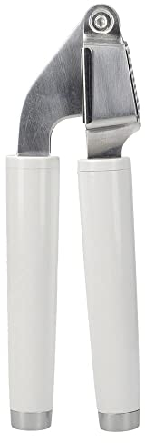 KitchenAid KCG132OHWHE Garlic Press, Stainless Steel