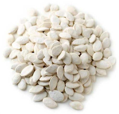 Roasted and Salted Pumpkin Seeds in Shell 1kg – Whole Dry Oven Roast Salt Savoury Salty Pepitas White Unshelled with Shells Large Bulk - for Human Consumption to Eat (Packaging May Vary) PURIMA