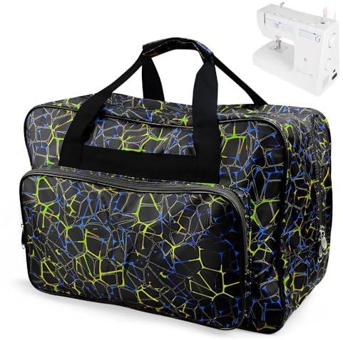 DTYGUIXE Nähmaschinentasche Nähmaschine Tragetasche 46 * 23 * 21cm Nähmaschinen Transporttasche Nähmaschinen-Organizer Universelle Nähmaschinentasche für Ateliers, Bekleidungsgeschäfte, Heimgebrauch