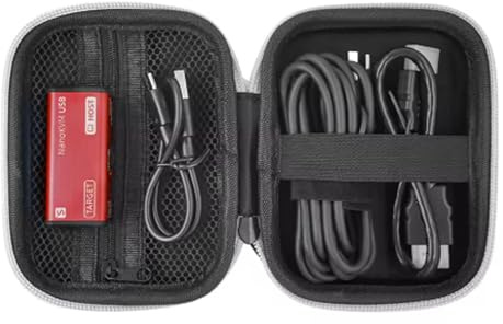 Sipeed NanoKVM-USB KVM-omkopplare med USB 3.0 Capture Card, HDMI Loop Out, virtuellt tangentbord och mus, webbkontroll, operation och underhållsverktyg (verktygssats (röd) 1080P60 Capture 4K30 Loop
