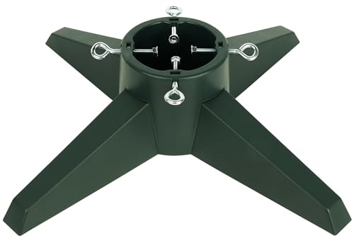 FORUP Christmas Tree Stand, Xmas Tree Base Stand, Christmas Tree Holder for Real Trees, Green