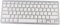 Dilwe Mini Teclado Bluetooth, 78 Teclas Inalámbrico Ultradelgado Y Compacto, Externo Portátil para Computadora Portátil Y Tableta (Coreano)
