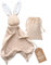 Mikito Schnuffeltuch Baby Hase - Musselin Schmusetuch als Baby Geschenk zur Geburt von Junge & Mädchen/Schnuffeltücher & Trösterchen/Kuscheltier Baby