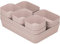 Homhut Organizador Cajones, Antideslizante, 18 Piezas 4 Tamaños, Cajones Organizadores Plastico, Organizadores de Cajones, Makeup Organizer para Maquillaje, Oficina, Baño y Cocina.