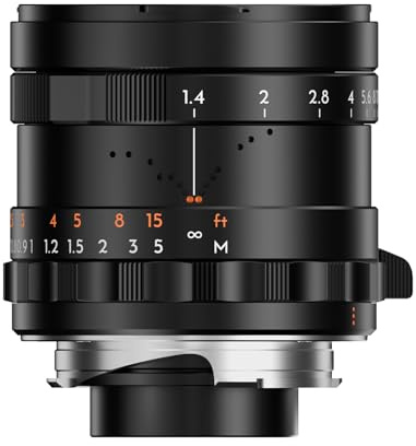 THYPOCH Full-Frame Photography Lens Simera 35 mm f1.4 for Leica M Mount – Focus Tab – Type II – Black