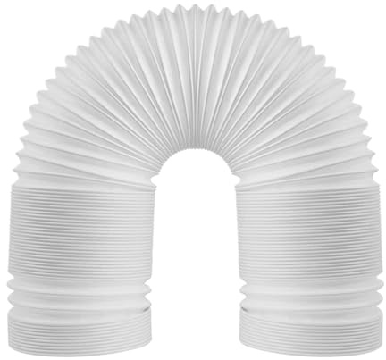 Manguera de aire, tubo de ventilación de repuesto portátil flexible para el hogar, habitación, dormitorio, refrigeración, calefacción, ventilación, fácil instalación, universal
