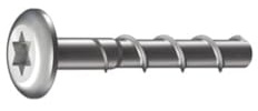 Gartenwelt Riegelsberger 10 Stück Betonschraube 6x28 mm TX30 Torx Edelstahl A2 – zur Befestigung von Aluminiumprofilen & Unterkonstruktion