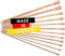 WALDUNIKAT® Stricknadeln Set aus Holz – Made in Germany – Jackenstricknadeln 6er Set Knitting Needles als Geschenk auch für Anfänger geeignet - Stricken [Geschenk-Idee für beste Freundin, Mama, Oma]