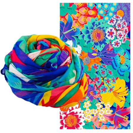 Pylones - Foulard/Pareo Colorato Balade - Bouquet - 100 x 180 cm, multicolore, 100 cm x 180 cm