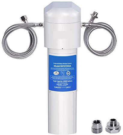 Water Filter System, Under Sink Drinking Water Filter Purifier Direct Connect Under Counter Drink Water Filtration System,for Under Sink Home Domestic(Host and Filter)
