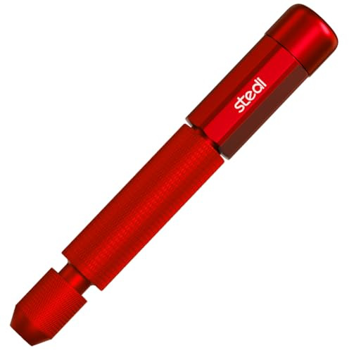 Stedi Perceuse Manuelle à Pince, Modèle Pour Loisirs Créatifs, Rouge | Perceuse Manuelle Ultra-précise à Double Roulement Pour Gundam, Maquettes Militaires Miniatures, Pièces en Résine 3D