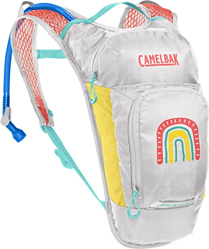 Camelbak Mini M.U.L.E. Kinderrucksack Trinkrucksack Grau/Regenbogen
