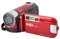 1080P HD Camcorder, 16MP DV Camera, 16x Digital Zoom, 2.7in TFT Rotatable Screen, Built In Speakers, USB (Red)