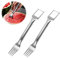 YEJAHY 2 forchette per anguria, affettatrice 2 in 1, in acciaio inox, a doppia testa, portatile, per feste, campeggio, cucina
