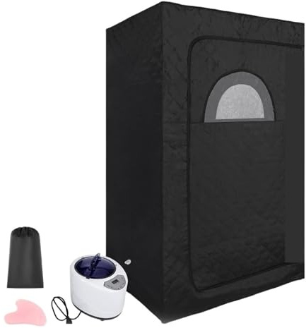 Sauna A Vapore Portatile For La Casa Kit Sauna Personale A Grandezza Naturale For Bagno Turco Con Telecomando For Generatore Di Vapore 2.6L 1000W