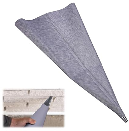 Pelriox Saccapoche per Cemento, Sacchetto per Malta, Saccapoche da Muratore, PVC Resistente All'Usura Per Piastrelle Pavimento Riempimento Muri Esterni