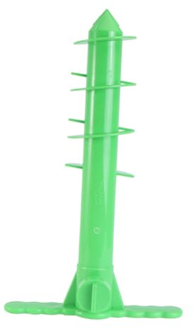 Uonlytech Base Portátil para Sombrilla de Playa en Espiral Abs, Anclaje Resistente para Arena y Tierra Suelta, Soporte a Prueba de Viento, Ligero y Compacto, Adecuado para Estilo Aleatorio