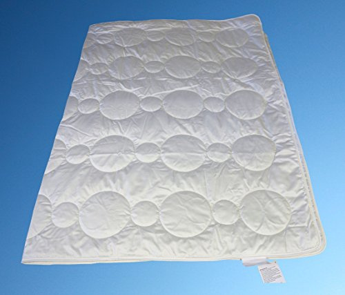 Betten Hofmann Feinstes Wildseide Sommerbett Sommerdecke 100% Tussahseide (135 x 200 cm)