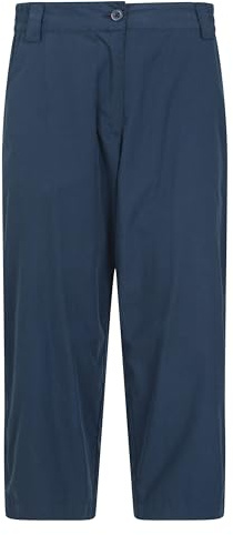 Mountain Warehouse Quest Womens Capri-Trousers Navy Women's Size 6