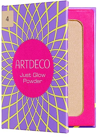 ARTDECO Just Glow Powder - Schimmernder Puder für zarte Highlights und natürliche Frische - 1 x 6 g